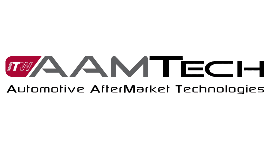 ITW AAMTech logo, text reads Automotive AfterMarket Technologies