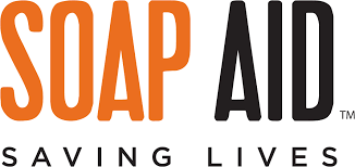 Soap Aid logo with tagline "Saving Lives"